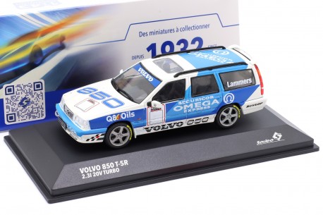 1/43 Solido S4310604 Volvo 850 T-5R Estate BTCC Livery 1995 - Polar White