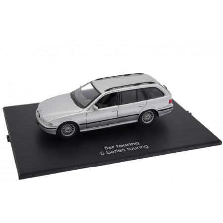 1/43 Schuco 80420020855 BMW 5 Series Touring E39 1998 - Titanium Silver Metallic