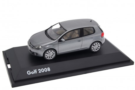 1/43 Schuco 5K0099300AA7T Volkswagen Golf VI 3-door Highline TSI 1K 2008 - United Grey Metallic
