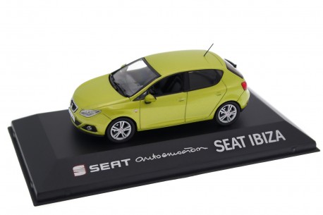 1/43 IXO DC1253 Seat Ibiza IV TDI 6J 2008 - Citrus Yellow Metallic