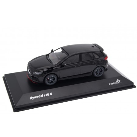 1/43 Solido S4314402 Hyundai i30 N PD Facelift 2020 - Phantom Black Metallic