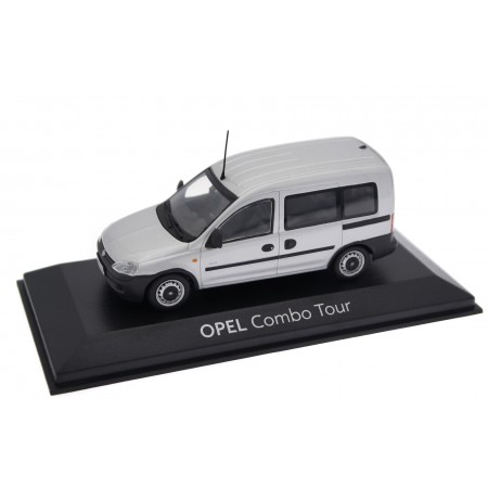 1/43 Minichamps 1799084 Opel Combo C Tour 2002 - Star Silver Metallic