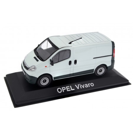 1/43 Minichamps 1799618 Opel Vivaro A Facelift Kastenwagen L1H1 2006 - Glacier White