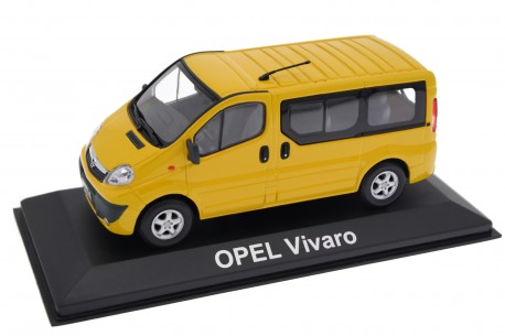 1/43 Minichamps 1799619 Opel Vivaro A Facelift Life Cosmo L1H1 2006 - Corn Yellow