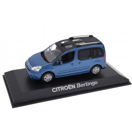 1/43 Norev AMC018897 Citroën Berlingo II Combi Multispace Phase 1 B9 2008 - Kyanos Blue Metallic