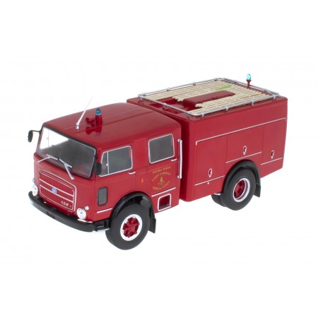 1/43 Centauria MU1ALA0001 Fiat Leoncino OM 150 APS Autopompa Vigili del Fuoco 1958 - Rosso Pompeiano, Collezione Pompieri #1