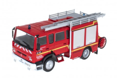 1/43 Centauria MU1ALA0011 Renault Midliner S180 Gallin FPTL SDIS 74 Haute-Savoie 1996 - Rouge Incendie, Collezione Pompieri #11
