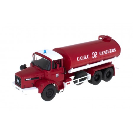 1/43 Centauria MU1ALA0013 Renault GBH 280 6x6 CCGC 02 Canjuers 1984 - Rouge Incendie, Collezione Pompieri #13