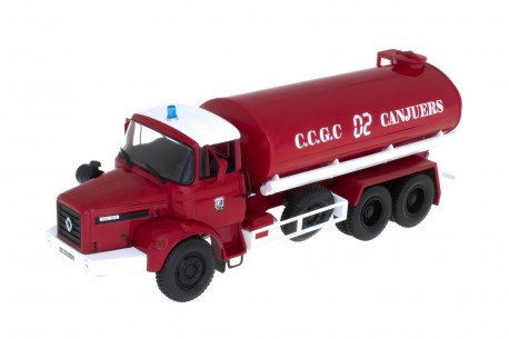 1/43 Centauria MU1ALA0013 Renault GBH 280 6x6 CCGC 02 Canjuers 1984 - Rouge Incendie, Collezione Pompieri #13