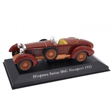 1/43 Altaya DC1548 Hispano-Suiza H6C Tulipwood Torpedo by Nieuport 1925 - Amaranth Red, Voitures Classiques #17
