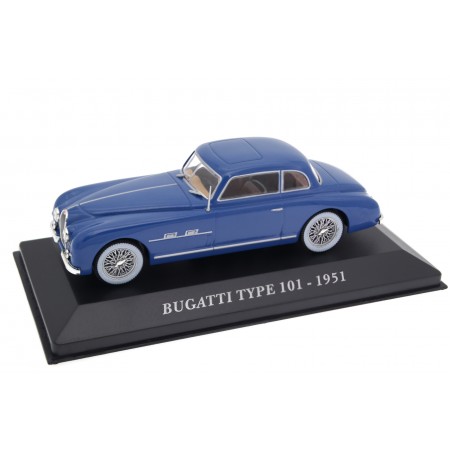 1/43 Altaya DC998 Bugatti Type 101 Coupé by Gangloff 1951 - Winsor Blue, Voitures Françaises d'Autrefois #5
