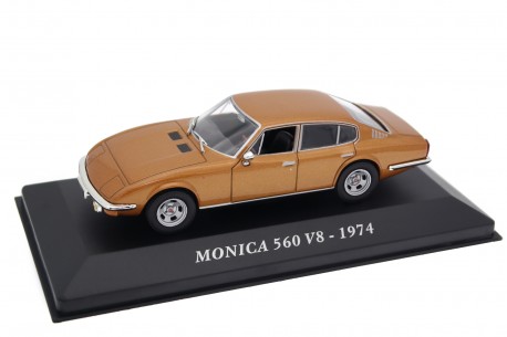 1/43 Altaya DC1564 Monica 560 V8 Berline 1974 - Amarante Brown Metallic, Voitures Françaises d'Autrefois #13