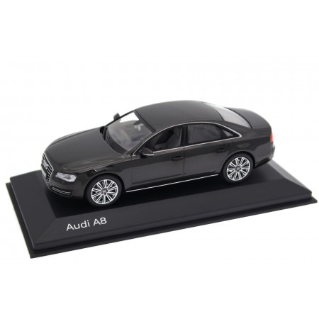 1/43 Kyosho 5011008123 Audi A8 4.2 FSI quattro D4 2010 - Oolong Grey Metallic