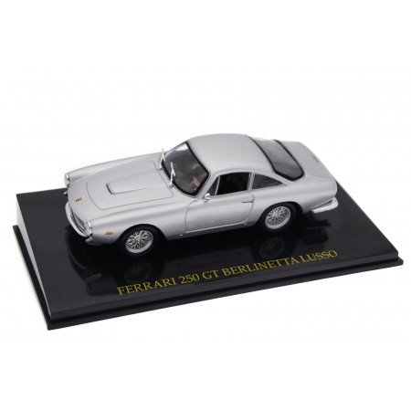 1/43 Altaya DC1565 Ferrari 250 GT Berlinetta Lusso 1962 - Grigio Argento Metallizzato, Ferrari Collection #37
