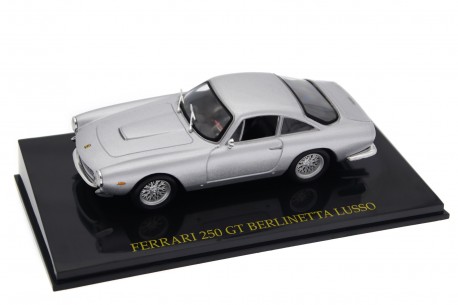1/43 Altaya DC1565 Ferrari 250 GT Berlinetta Lusso 1962 - Grigio Argento Metallizzato, Ferrari Collection #37