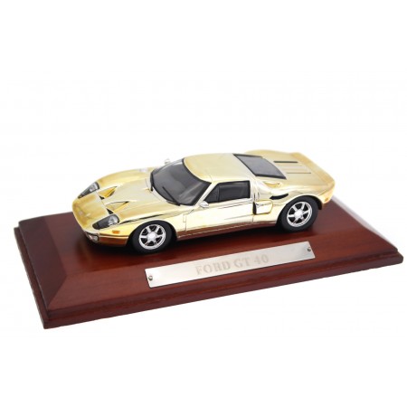 1/43 Altaya DC1567 Ford GT40 Mark I 1968 - Silver Chrome, Silver Cars Collection