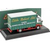 1/76 Atlas 4649116 Ford Iveco Cargo 4x2 Curtainside Lorry Leslie F210 1989 - White/Green/Red, Eddie Stobart Collection #16