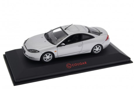 1/43 Minichamps 433088025 Ford Cougar Coupe EC 1998 - Stardust Silver Metallic