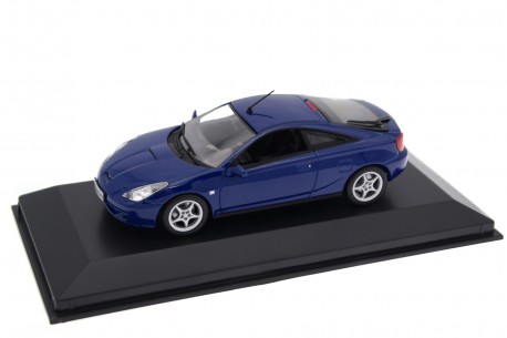 1/43 Minichamps 433168926 Toyota Celica Coupe T230 1999 - Spectra Blue Mica