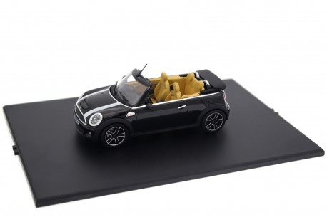 1/43 Minichamps 80422148818 Mini Cooper S Cabriolet R57 2009 - Midnight Black Metallic
