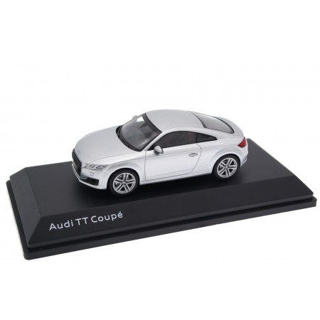 1/43 Kyosho 5011400413 Audi TT Coupé 8S 2014 - Floret Silver Metallic