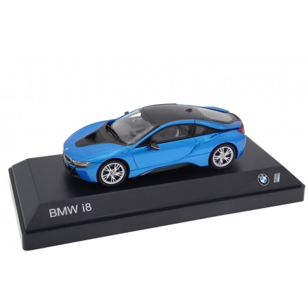 1/43 Paragon 80422336838 BMW i8 Coupé I12 2014 - Protonic Blue Metallic