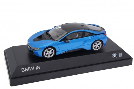 1/43 Paragon 80422336838 BMW i8 Coupé I12 2014 - Protonic Blue Metallic