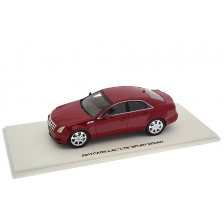 1/43 Luxury Collectibles 100990 Cadillac CTS II Sport Sedan 3.6 V6 GMX322 2011 - Crystal Red Tintcoat
