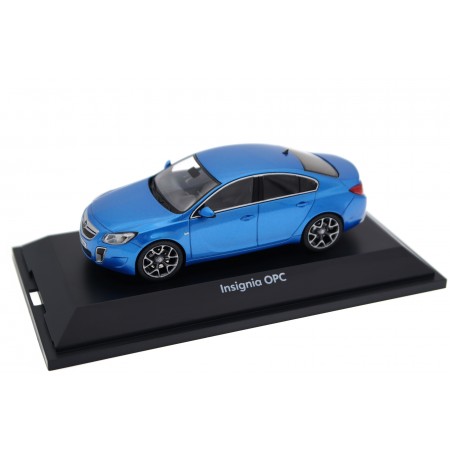 1/43 Schuco 1026120 Opel Insignia A OPC Limousine 2.8 V6 Turbo 4x4 2009 - Arden Blue Metallic