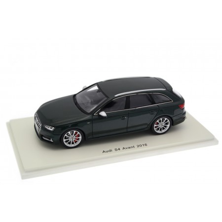 1/43 Spark S4888 Audi S4 Avant 3.0 V6 TFSI B9 2016 - Gotland Green Metallic