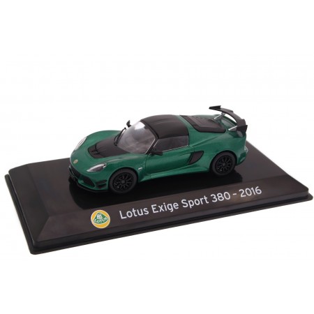 1/43 Centauria DC1568 Lotus Exige Sport 380 S3 2016 - Lotus Racing Green, Supercars Collection #34