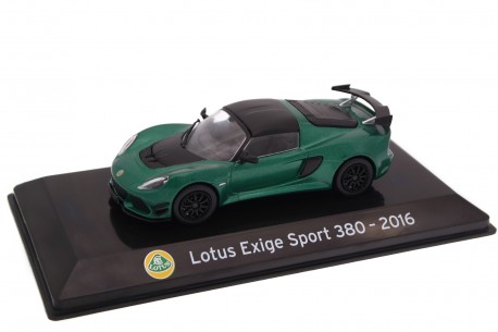 1/43 Centauria DC1568 Lotus Exige Sport 380 S3 2016 - Lotus Racing Green, Supercars Collection #34