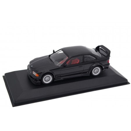 1/43 Minichamps 430023381 BMW M3 GTR Street Version E36 1993 - Jet Black