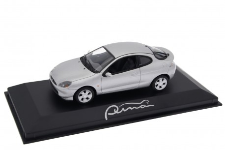 1/43 Minichamps 433086528 Ford Puma Coupe ECT 1997 - Moondust Silver Metallic