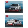 1/43 Schuco 5010500413ABT ABT Sportsline Audi TT-Sport Coupé 3.2 VR6 8J 2007 - Light Silver Metallic with Solar Orange Accents