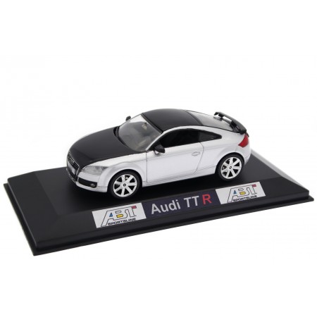 1/43 Schuco 5010500413ABTR ABT Sportsline Audi TT-R Coupé 3.2 VR6 8J 2007 - Light Silver Metallic/Brilliant Black