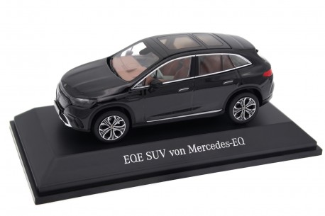 Коллекционная масштабная модель 1/43 Spark Mercedes-Benz EQE SUV Electric Art Line X294 2023 - Obsidian Black Metallic, B6696083