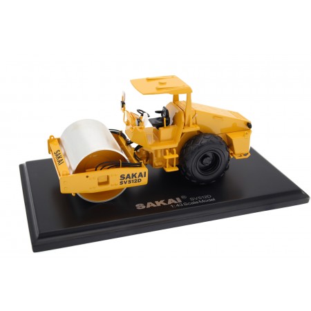 Коллекционная масштабная модель 1/43 Minichamps Sakai SV512D Vibrating Roller 1999 - Sakai Yellow, DC1571