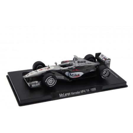 Колекційна масштабна модель 1/43 Atlas McLaren MP4/14 #1 "West McLaren Mercedes" Belgian GP World Champion Formula 1 1999 - Mika