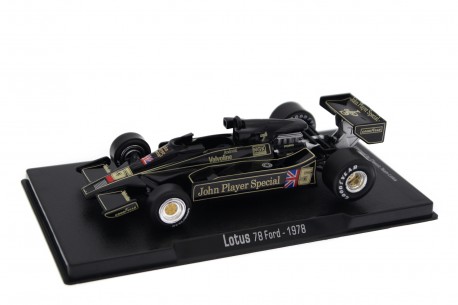 Collectible scale model 1/43 Atlas Lotus 78 #5 "John Player Team Lotus" Monaco GP World Champion Formula 1 1978 - Mario Andretti