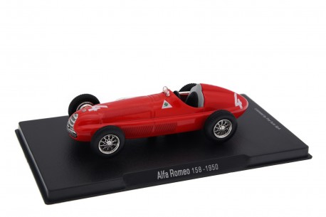 Колекційна масштабна модель 1/43 Atlas Alfa Romeo 158 #4 "SA Alfa Romeo" British GP World Champion Formula 1 1950 - Giuseppe Far