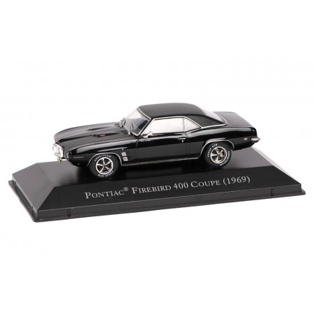 1/43 DeAgostini ACES048 Pontiac GTO Royal Bobcat Ram Air V Hardtop Coupe 1969 - Crystal Turquoise Metallic, American Cars #48