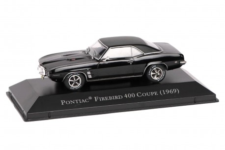 1/43 DeAgostini ACES048 Pontiac GTO Royal Bobcat Ram Air V Hardtop Coupe 1969 - Crystal Turquoise Metallic, American Cars #48