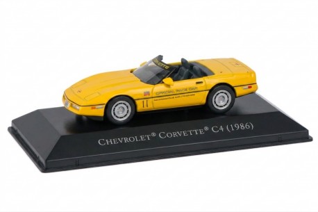 Collectible scale model 1/43 DeAgostini Chevrolet Impala SS 427 Hardtop Coupe 1968 - Matador Red with Black Vinyl Roof, American