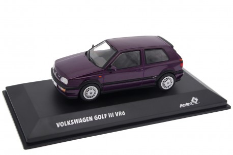 Collectible scale model 1/43 Solido Volkswagen Golf III VR6 1H 1994 - Dusty Mauve Pearl, S4316402