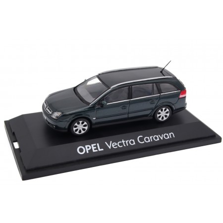 Collectible scale model 1/43 Schuco Opel Vectra C Caravan Elegance 2003 - Digital Green Metallic, 1799093