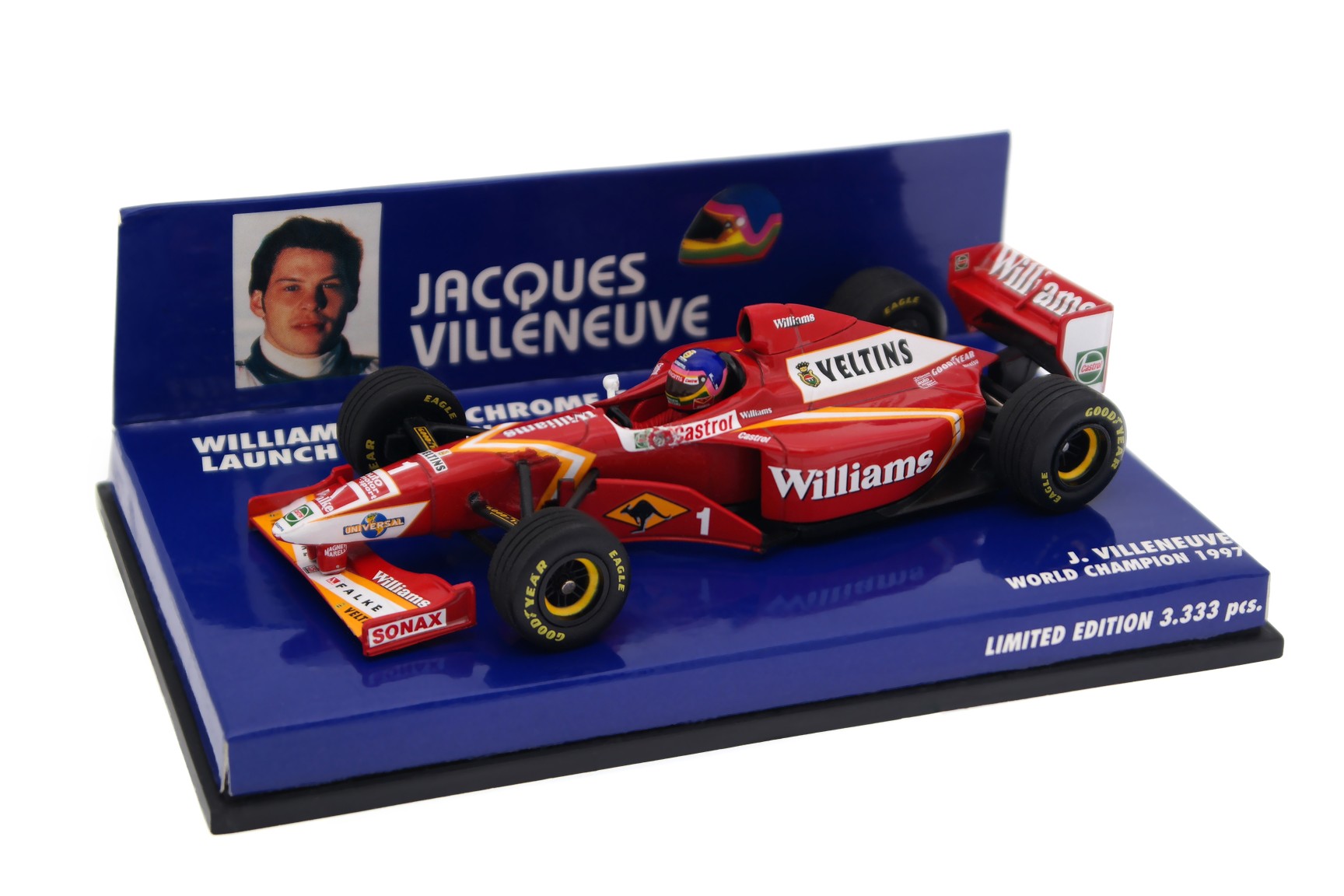Масштабная модель 1/43 Williams FW20 #1 Масштабная модель 1/43 Williams FW20 #1