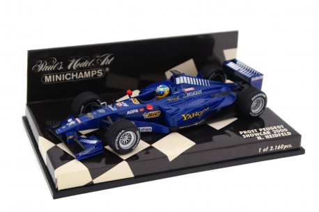 Collectible scale model 1/43 Minichamps Prost AP03 #15 "Gauloises Prost Peugeot" British GP Formula 1 2000 - Nick Heidfeld, 4300