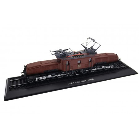 Коллекционная масштабная модель 1/87 Atlas SLM MFO SBB Ce 6/8 II 14253 Krokodil 1919 - Schweizerische Bundesbahnen, Legendäre E-