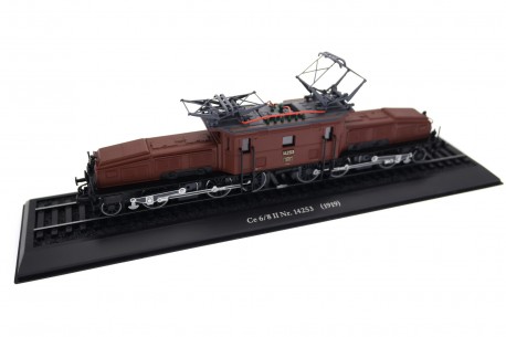 Collectible scale model 1/87 Atlas SLM MFO SBB Ce 6/8 II 14253 Krokodil 1919 - Schweizerische Bundesbahnen, Legendäre E-Loks #1